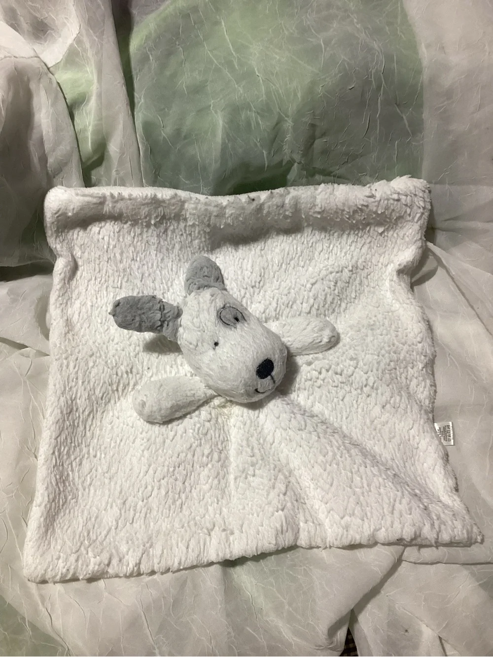 Starting Out Puppy Dog Baby Lovey Plush Comfort Blanket Stuffed Toy Unisex